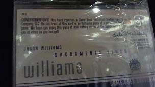 Sacramento Kings Game Used NBA Memorabilia for sale